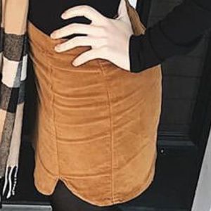 Brandy Melville raquel suede skirt